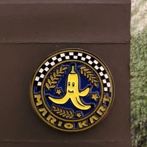 Nintendo Mario Kart Racing Cup Banana Peel Symbol Blind Box Enamel Pin-BoxLunch
